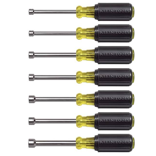 65160 NUT DRIVER SET HEX SKT 7 PC
