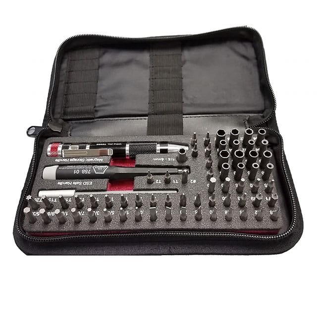 75971 BIT SET HEX ASSORTED W/CASE 68PC