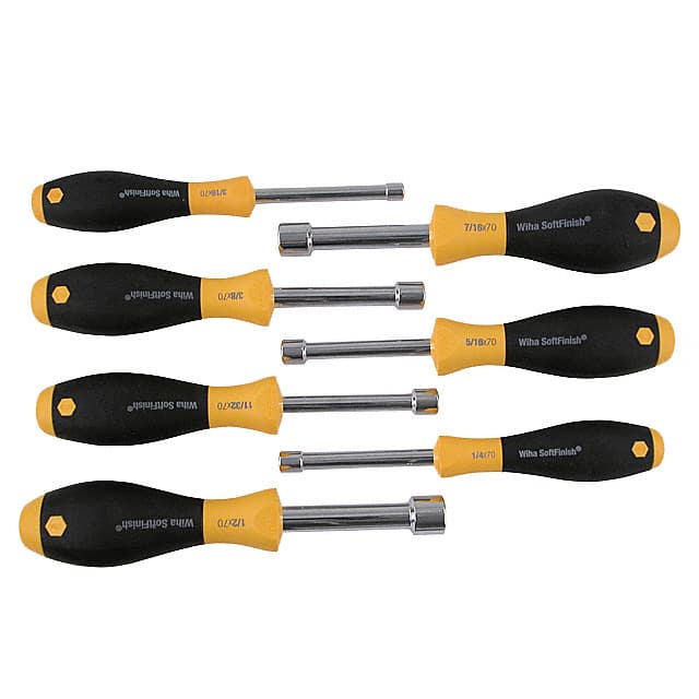34390 NUT DRIVER SET HEX SOCKET 7PC
