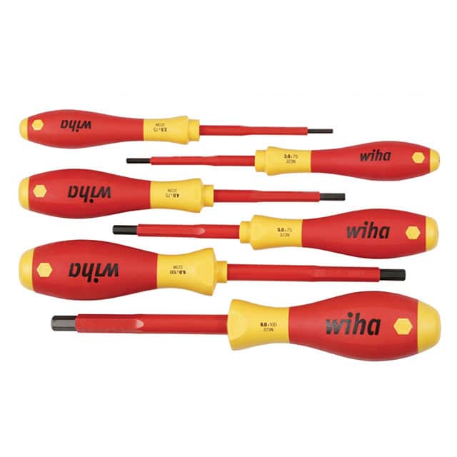 32366 SCREWDRIVER SET HEX 6PC