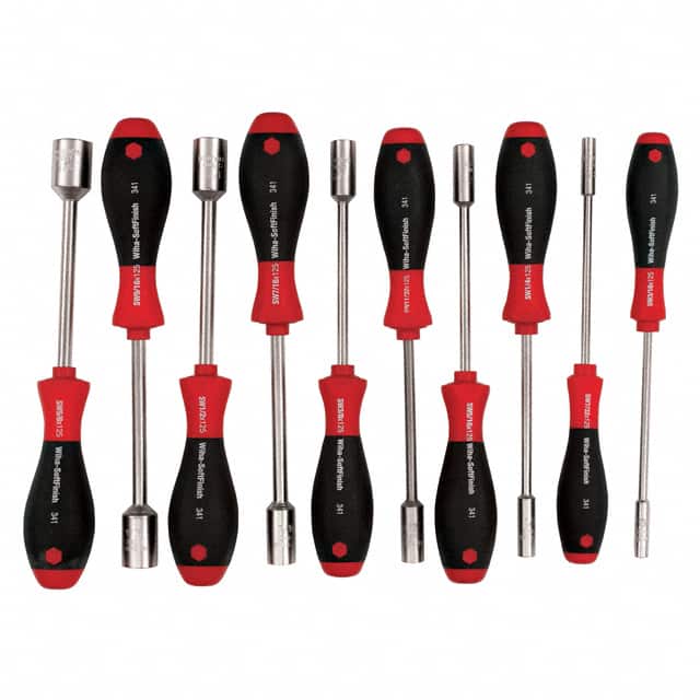 34195 NUT DRIVER SET HEX SOCKET 10PC