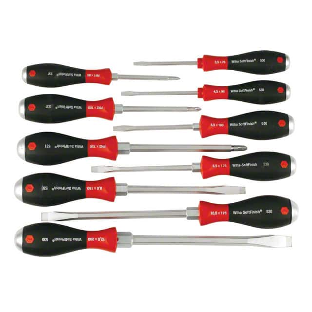 53099 SCREWDRIVER SET PHIL/SLOT 10PC