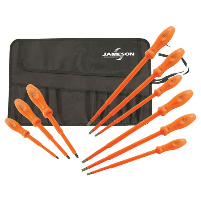 JT-KT-00010 INSULATED SCREWDRIVER SET 9PC