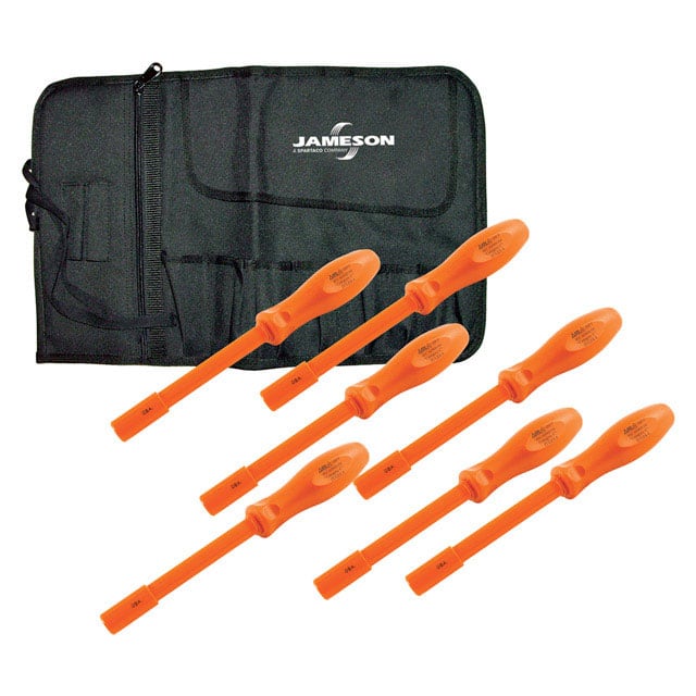 JT-KT-02295 INSULATED NUT DRIVER SET 7PC