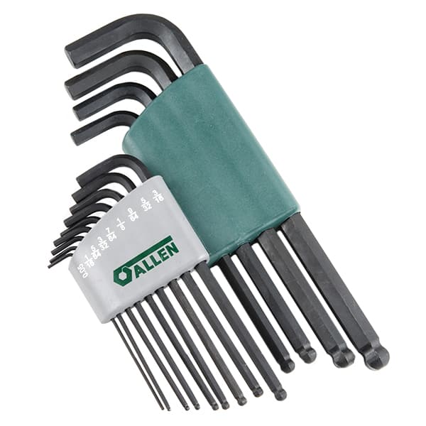 TOL-14222 HEX KEY SET W/HOLDER 13PC