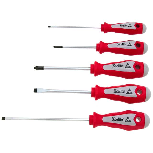 XPE500 SCREWDRIVER SET W/CASE 5PC