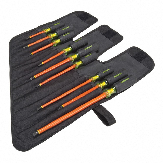 0153-01-INS SCREWDRIVER SET W/POUCH 9PC