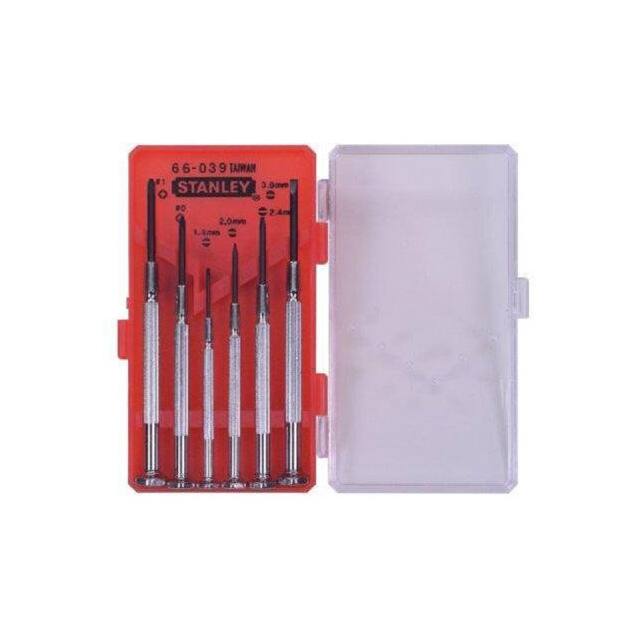 66-039 6 PIECE JEWELER'S PRECISION SCRE
