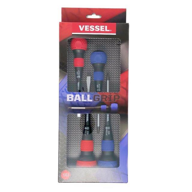 2204CS BALL GRIP Screwdriver 4PC. Set <