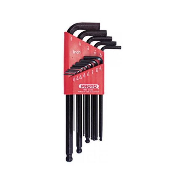 J4995 13 PIECE ROUND HEAD HEX KEY SET