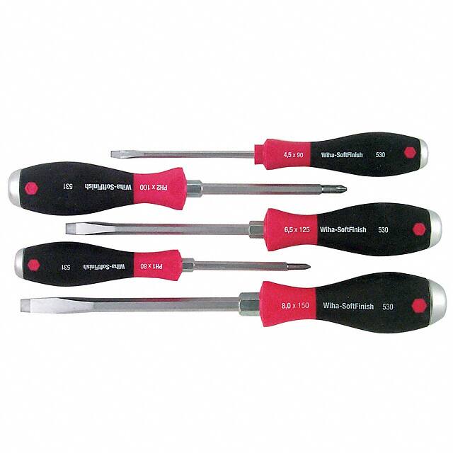 53090 SCREWDRIVER SET PHIL/SLOT 5PC