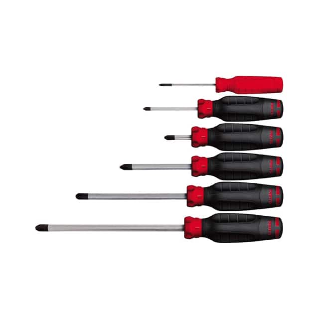 B1337800 DURATEK 6-PIECE PHILLIPS SCREWDR