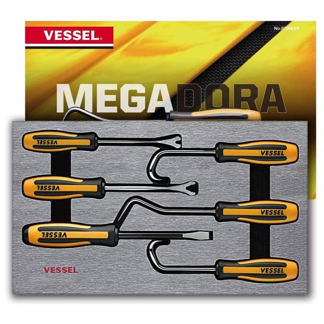 9706EVA MEGADORA Body Shop Tools 6PC. Se