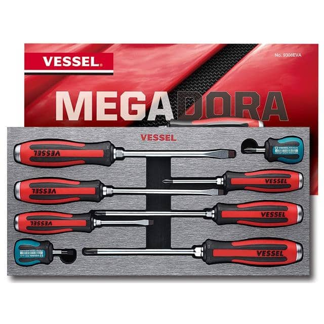9308EVA MEGADORA Tang-Thru Screwdriver 8