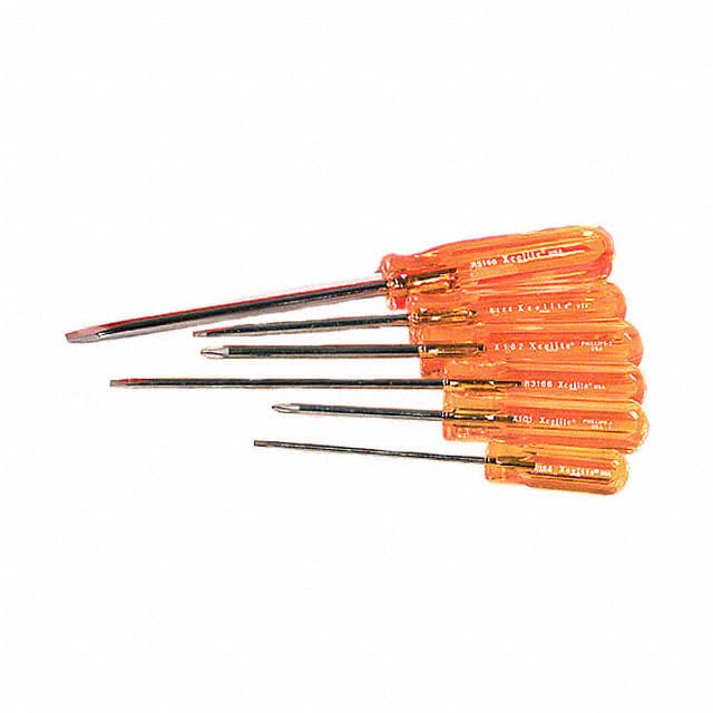 SRX33N SCREWDRIVER SET PHIL W/POUCH 6PC