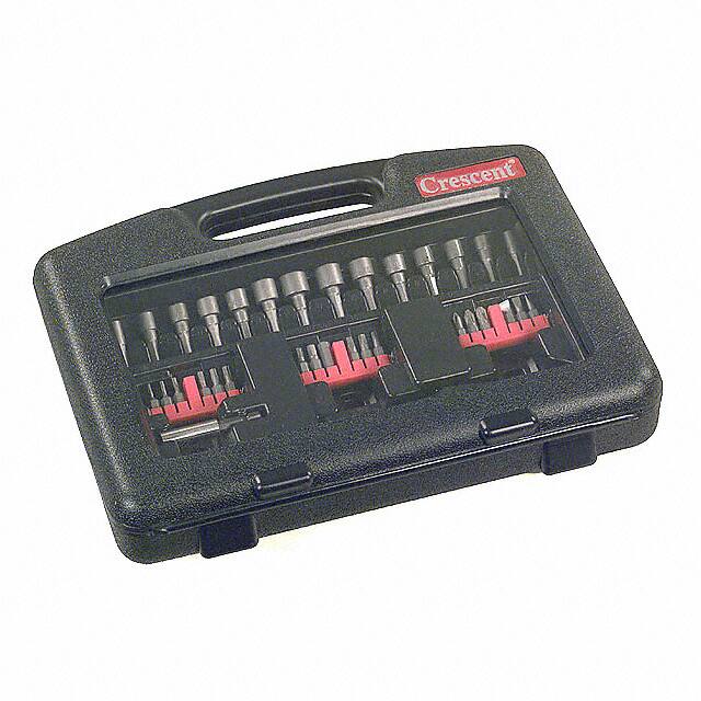 SDMBR2 NUT/SCREWDRIVER SET W/CASE 34PC