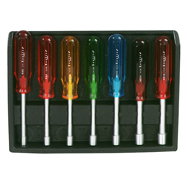 127TBN NUT DRIVER SET W/TRAY 7PC