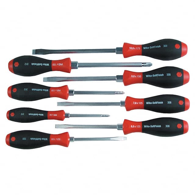 30898 SCREWDRIVER SET PHIL/SLOT 8PC