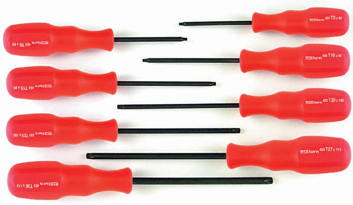 45592 SCREWDRIVER SET TORX 8PC