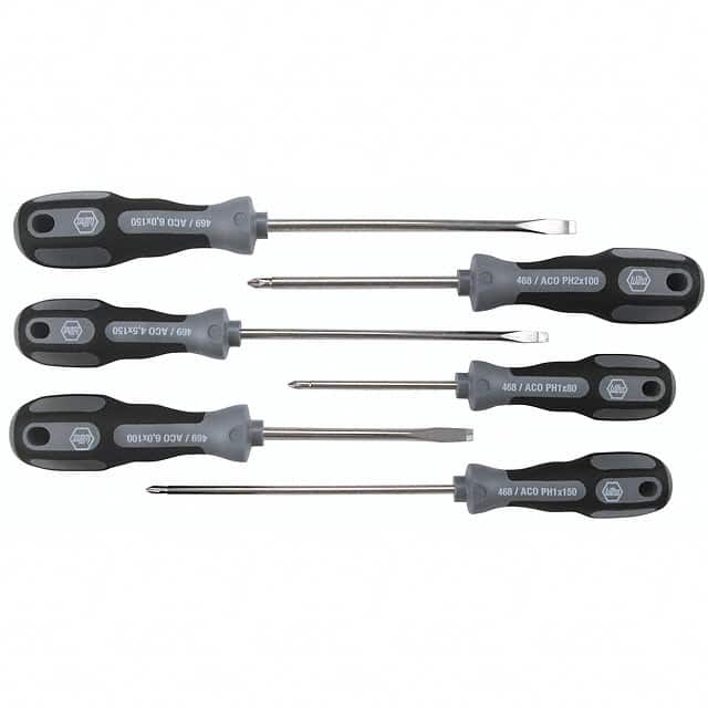 46991 SCREWDRIVER SET PHIL/SLOT 6PC