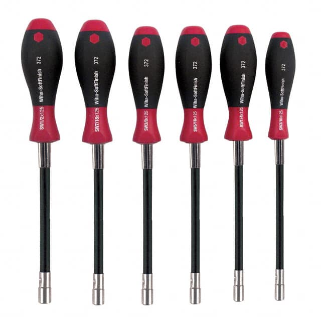 37290 NUT DRIVER SET HEX SOCKET 6PC