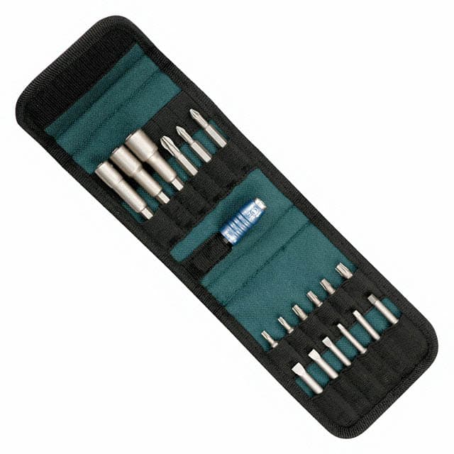 74990 BIT SET ASSORTED W/POUCH 19PC