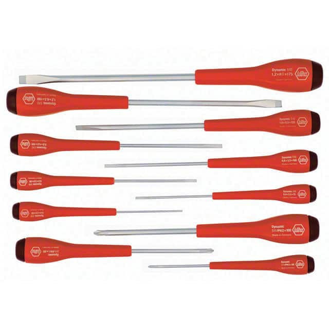 51099 SCREWDRIVER SET PHIL/SLOT 11PC