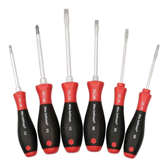 30896 SCREWDRIVER SET PHILLIP SLOT 6PC