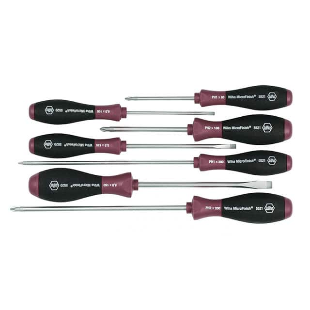 52097 SCREWDRIVER SET PHIL SLOT 7PCS