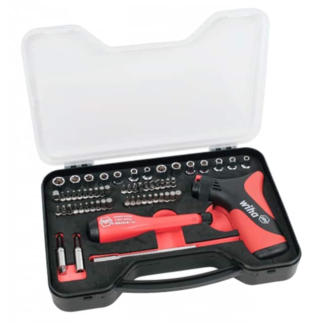 39291 NUT/SCREWDR SET ASSORT W/CASE 59