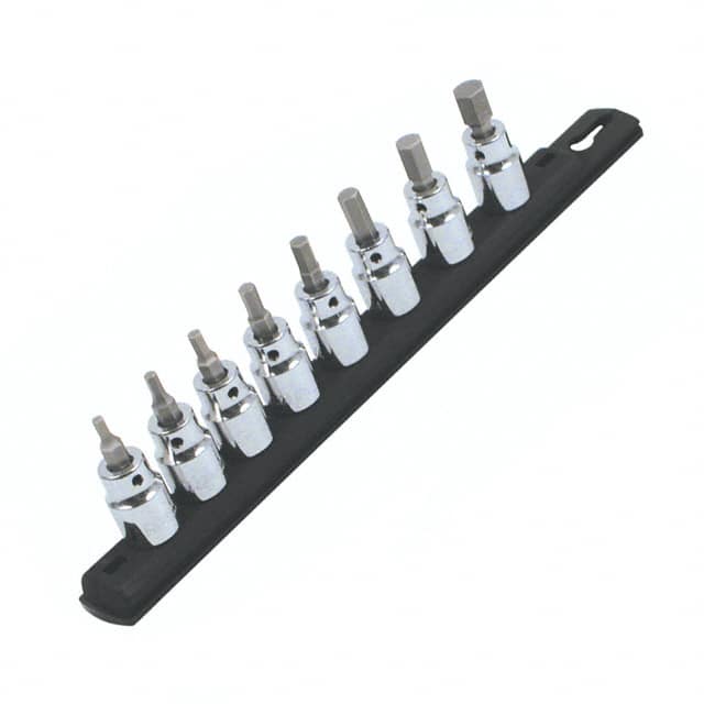 71392 SOCKET SET HEX 3/8" 8PC