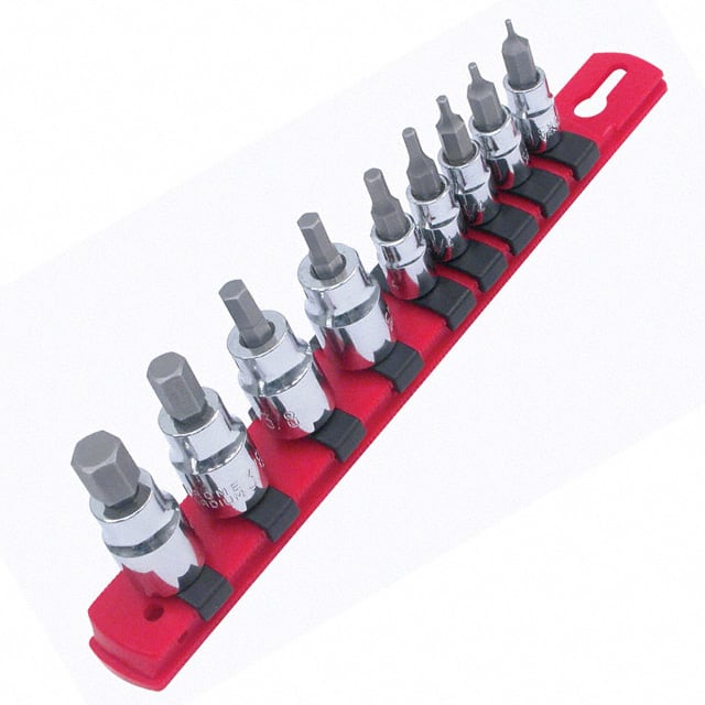 71996 SOCKET SET HEX 1/4" AND 3/8" 9PC