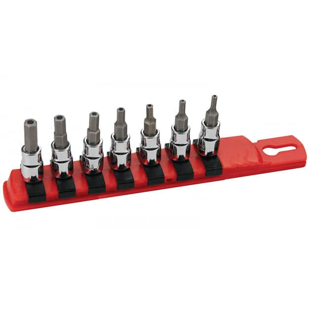 71989 SOCKET SET HEX TR 3/8" 7PCS