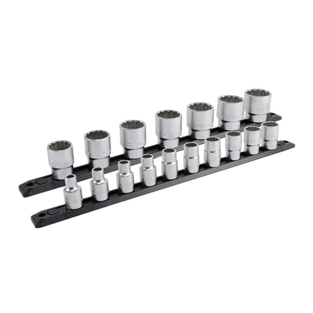 33890 1/2" DR. 21 PC. INCH SOCKET SET