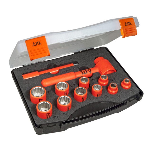 JT-KT-03105 SOCKET SET 3/8 IN DRIVE 12PC