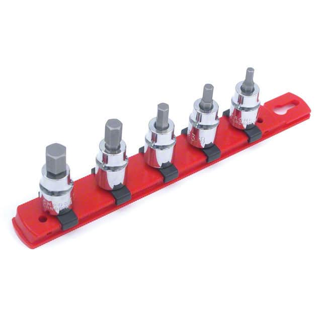 71393 SOCKET SET HEX 3/8" 5PC