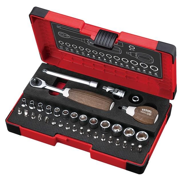 HRW2001MW WOOD-COMPO Socket Wrench Set No.