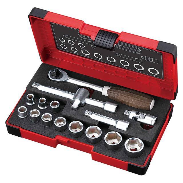 HRW3002MW WOOD-COMPO Socket Wrench Set No.