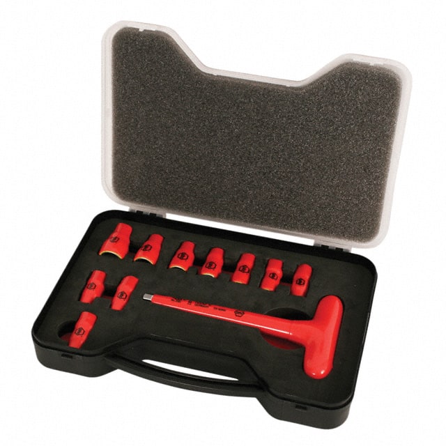 31395 SOCKET SET W/HNDL 6PNT 1/4" 11PC