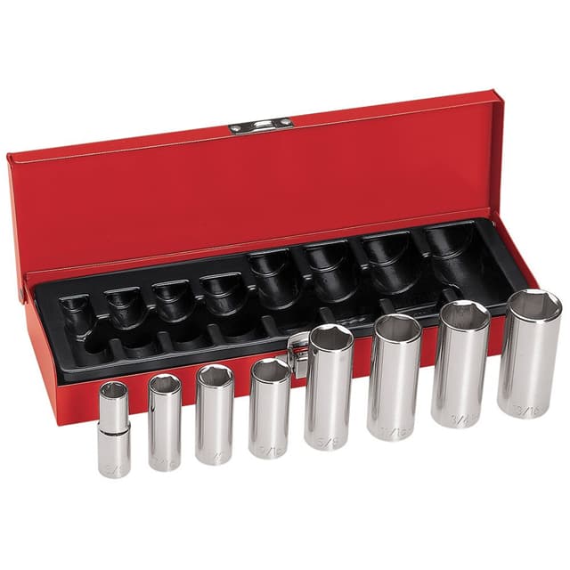 65502 SOCKET SET 6PT 3/8" 8PC