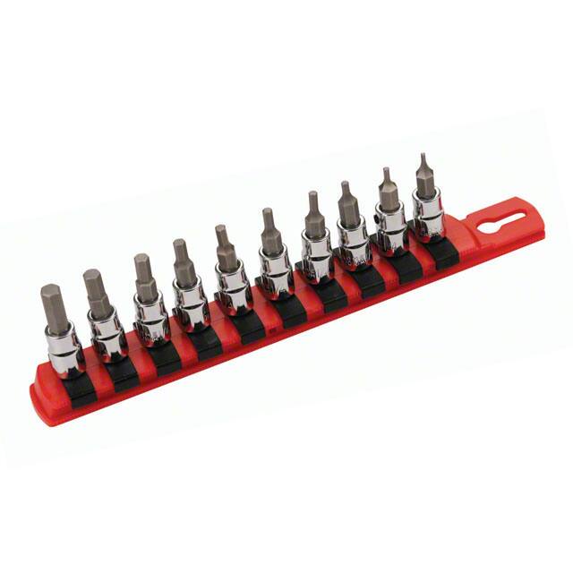 71391 SOCKET SET HEX 1/4" 10PC