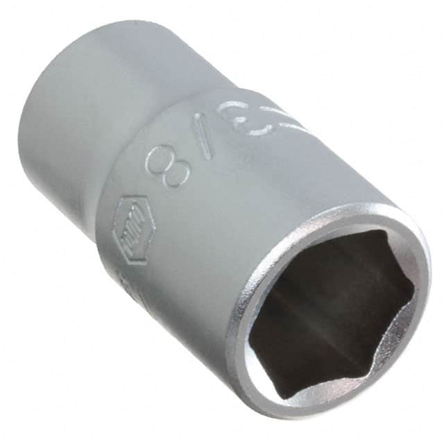 33312 1/4" DRIVE SOCKET, 6 POINT, 3/8"