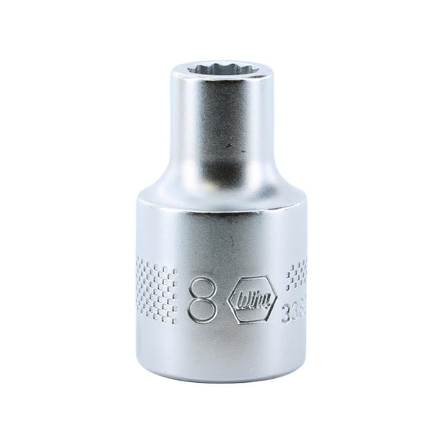 33824 1/2" DRIVE SOCKET, 12 POINT, 8.0