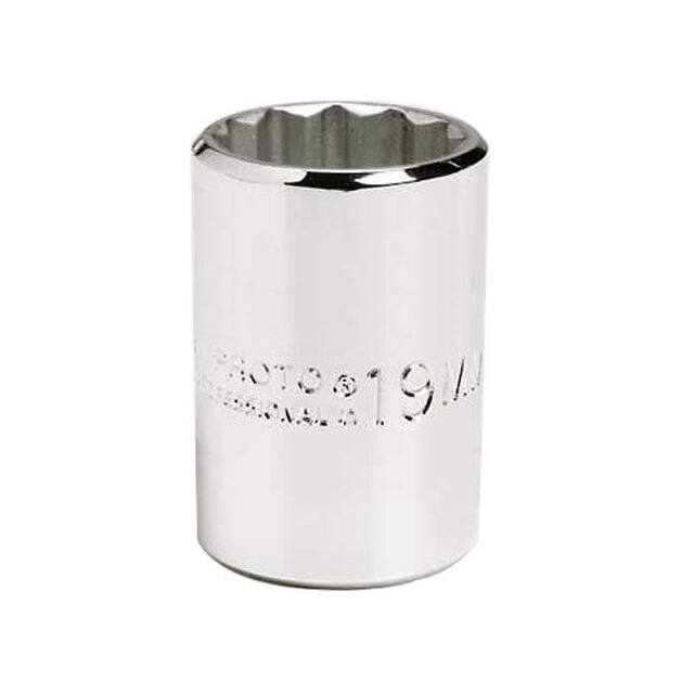 B943210 1/2" DRIVE SOCKET 21MM, 12 POINT