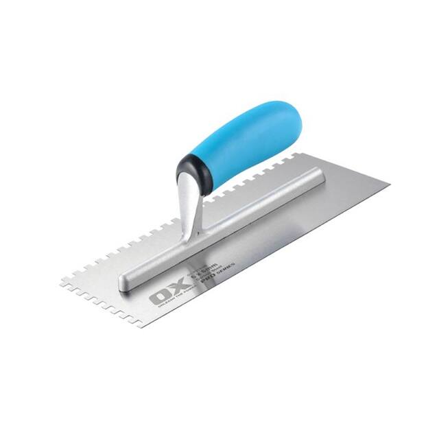 OX-T406042 NOTCH TROWEL 11"X4-1/2"