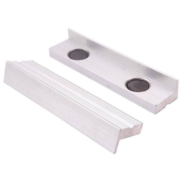 3900-2149 6" Aluminum Vise Jaws W/Magnet