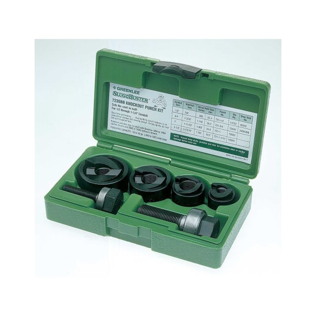 7235BB SLUGBUSTER PUNCH & DIE SET,1/2 T