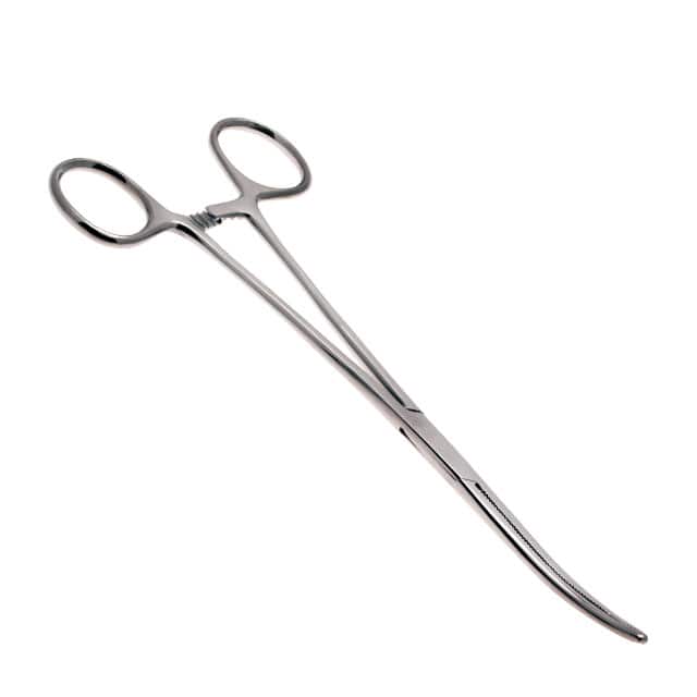 12031 HEMOSTAT CURVED SERRATED 18IN