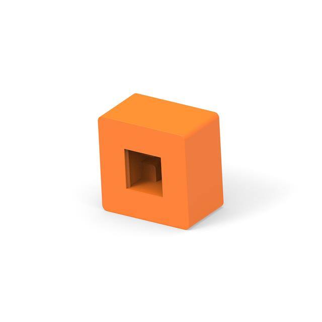 1571384-2 CAP KEYSWITCH SQUARE ORANGE
