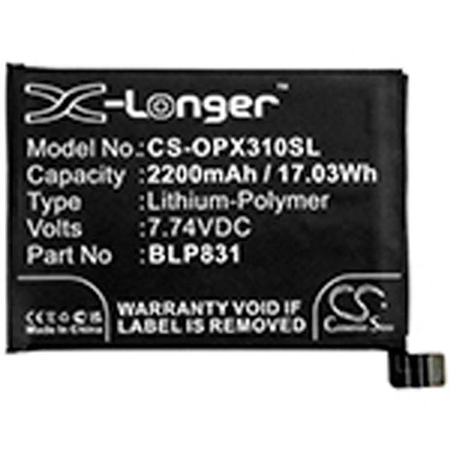 BLP831 BATTERY Replacement for Oppo BLP831 Batt